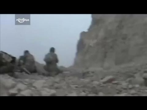 Amateur video claims to show Syria fighters targeting regime forces