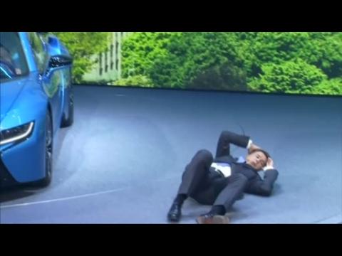 BMW CEO faints on stage at Frankfurt auto show