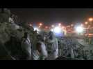 Muslim pilgrims climb Arafat for peak of hajj