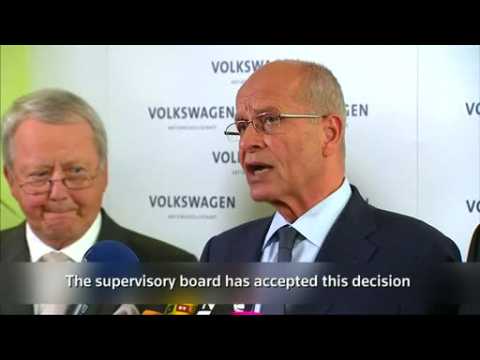 VW CEO quits amid diesel scandal