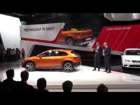 Frankfurt Motor Show 2015 - SEAT cars connect with the future | AutoMotoTV