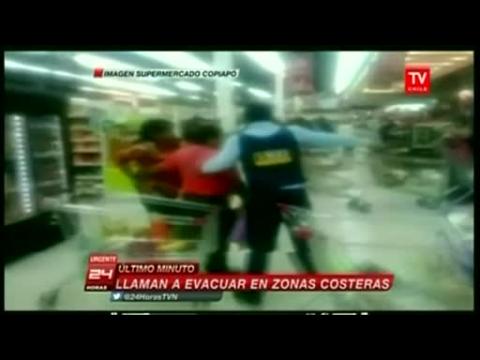 Chilean quake triggers tsunami alert