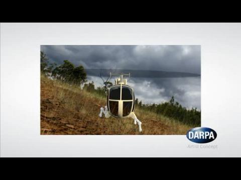 US university and defence researchers trial helicopter with robotic landing legs