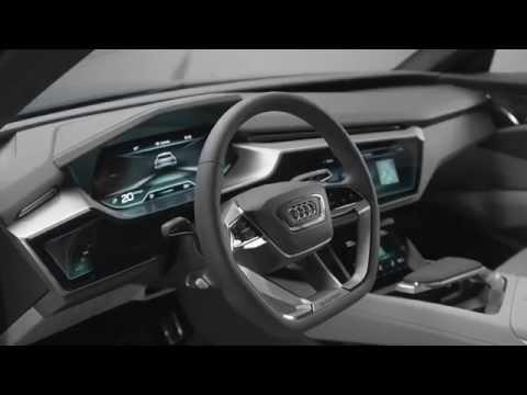 Audi e-tron quattro concept - Interior Design Trailer | AutoMotoTV