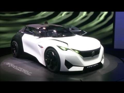 Peugeot Fractal concept hints at 3D printed car interiors