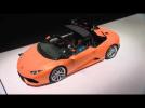 Frankfurt Motor Show 2015 - New Lamborghini Huracán LP 610-4 Spyder Exterior Design | AutoMotoTV