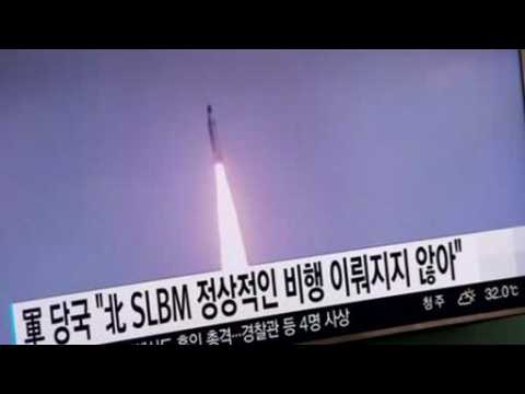 Seoul: North Korean missile test apparent failure