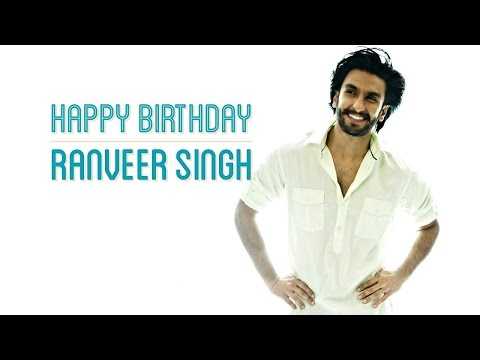 Happy 31st Birthday Ranveer Singh!
