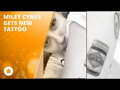 Is Miley Cyrus inking an Aussie statement of love?