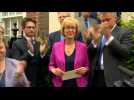 Leadsom quits race for British PM, leaving May unopposed