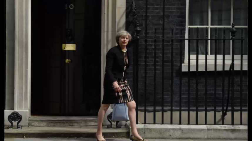 Illustration pour la vidéo Theresa May, nouvelle locataire du 10 Downing Street dès mercredi