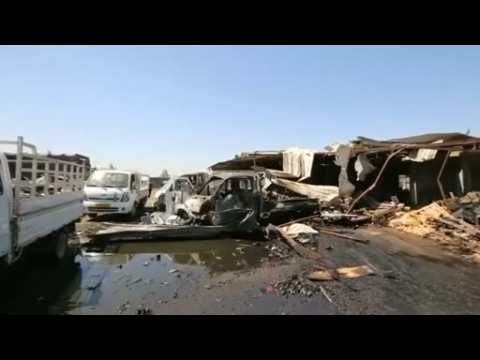 At least nine dead in car bomb attack north of Baghdad
