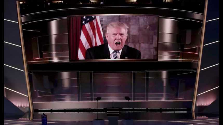 Illustration pour la vidéo Trump décroche la nomination républicaine et fait son show