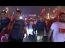 Anti-coup demonstrators rally in Istanbul