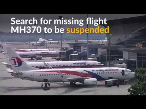 Search for missing Malaysian plane MH370 to be suspended