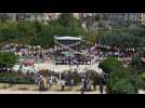 Turkey: pro-democracy protest in Istanbul - Label : AFPTV - First images - Category : News