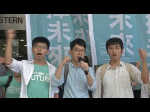 Student leaders of Hong Kong Umbrella movement found guilty