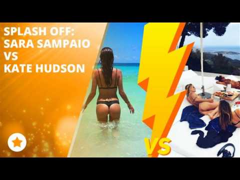 Splash Off: Sara Sampaio VS Kate Hudson