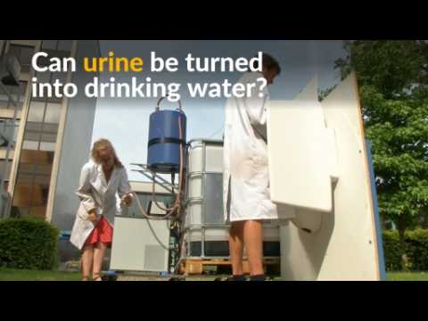 Belgian scientists turn urine into drinking water