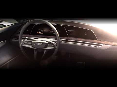 Quatre écrans OLED dans une Cadillac (août 2016)