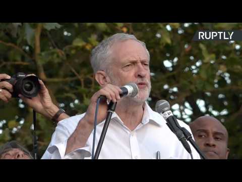 Corbyn Slams 'Orgy of Xenophobia and Racism' at London Rally
