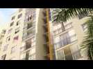 Apparently drunken man falls from 11th story, survives with light injuries.