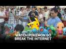 Pokemoners set world record: Internet Collapses