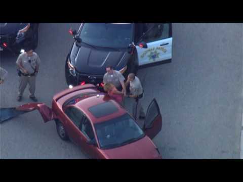 Woman leads police on wild chase in California