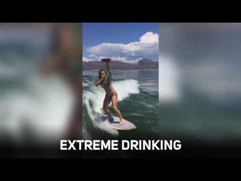Drinking whilst surfing? No problem!