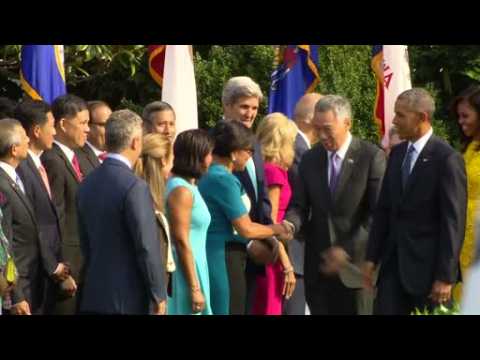 Obama welcomes Singapore's PM to White House