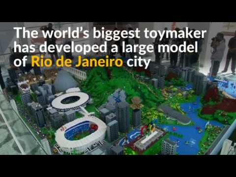 Olympic host city Rio recreated as colorful Lego model