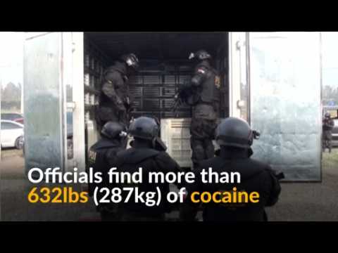Chilean police seize $12 million worth of cocaine in drug bust