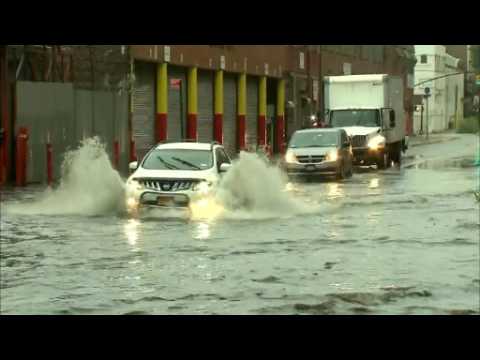 Brooklyn roads flooded after storm