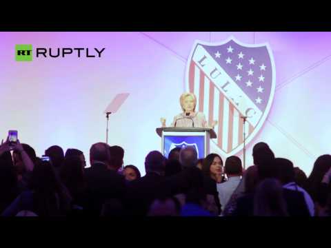 Clinton Speaks Immigration Policy to Latin Americans in DC