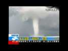 Waterspout hits Hainan shores in China