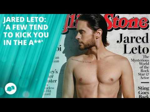 Shirtless Jared Leto talks doing drugs and crime