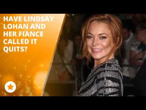 Lindsay Lohan has accused her fiance of cheating!