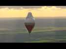 Russian balloonist sets world record