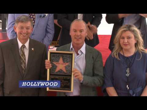 Michael Keaton Gets A Star And Gladly Brags