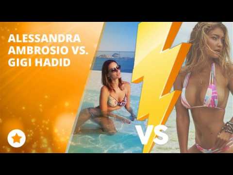 Splash Off: Alessandra Ambrosio vs. Gigi Hadid