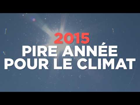 2015, pire année pour le climat