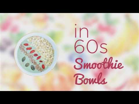 How to in 60 seconds: matcha smoothie bowl