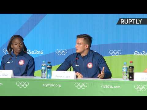 USA athletes comment on Russian Olympics bans