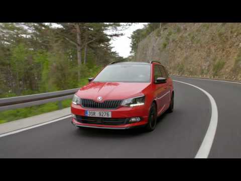 2016 Skoda Fabia Combi Monte Carlo Driving Video | AutoMotoTV