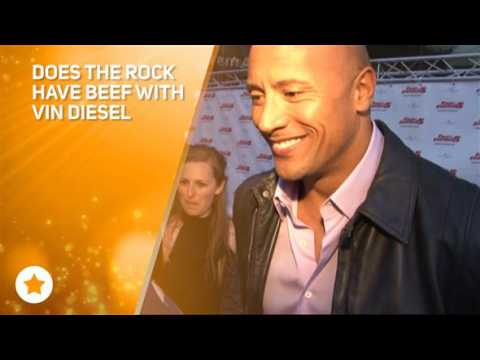 Do the Rock and Vin Diesel have beef?