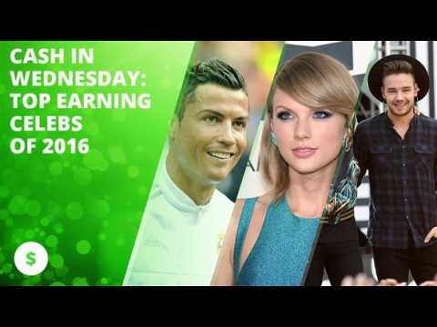Cash in Wednesday: Top earning celebs of 2016