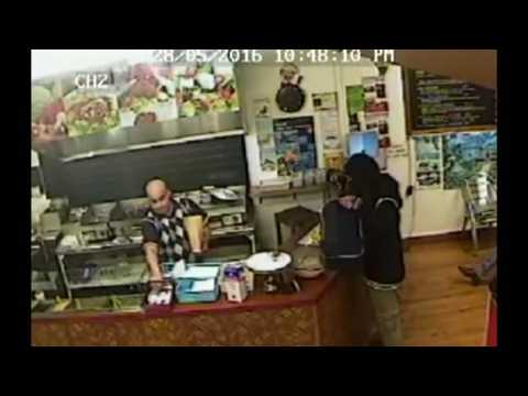 Takeaway owner stops armed robber by ignoring him