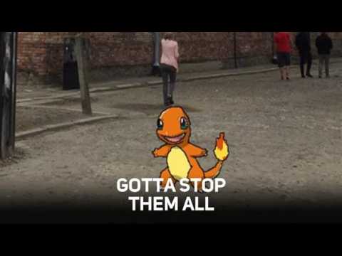 REALLY?! 'Pokemon Go' chase heads to Auschwitz
