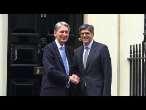 Lew meets new British finance minister Hammond