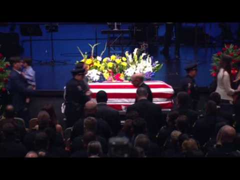 Funerals for slain Dallas officer and Minnesota shooting victim